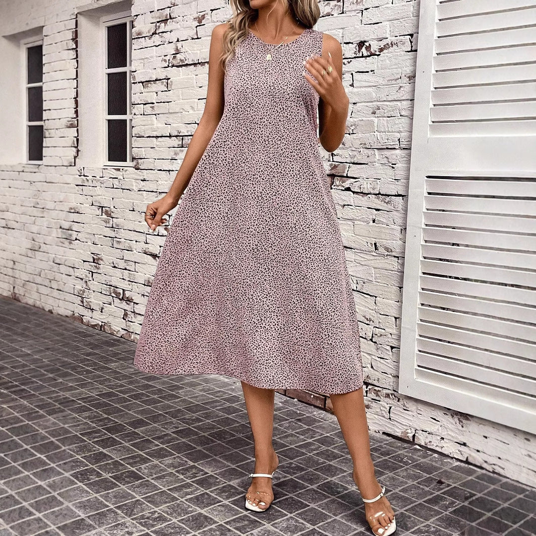 Casual Strap Floral Dress Women