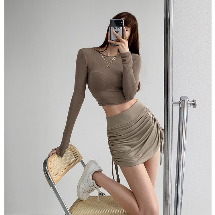 Skirts Tight Dancing Fitness Short Skirts Tide