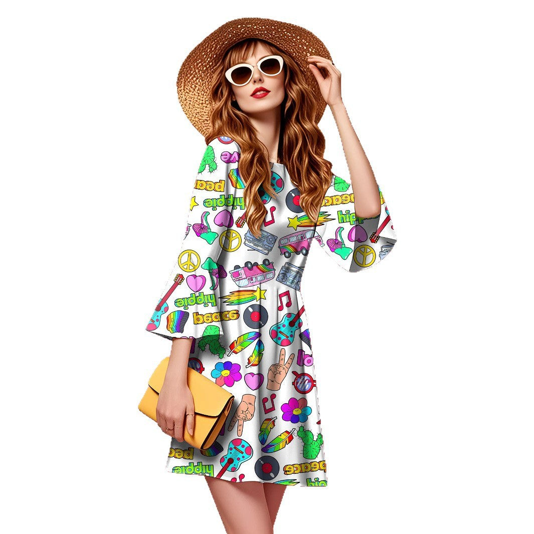 Fashion Casual Sports Dress Women