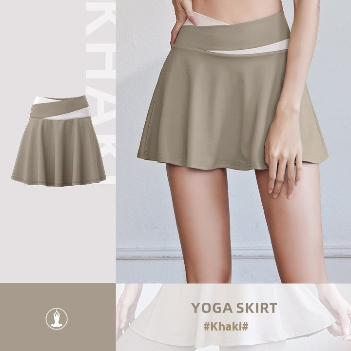 Quick-drying Anti-exposure Running Fitness Fake Skirts