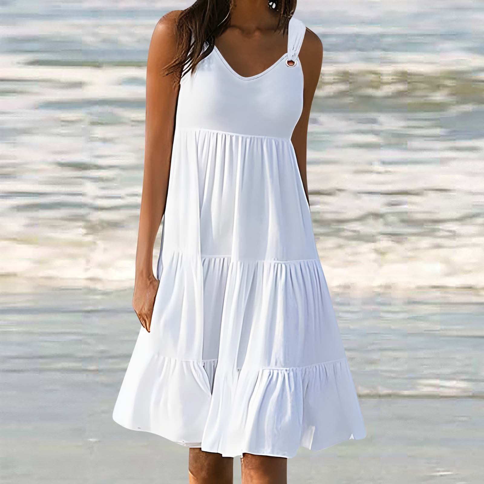 Casual Elegant Stitching Dress Women