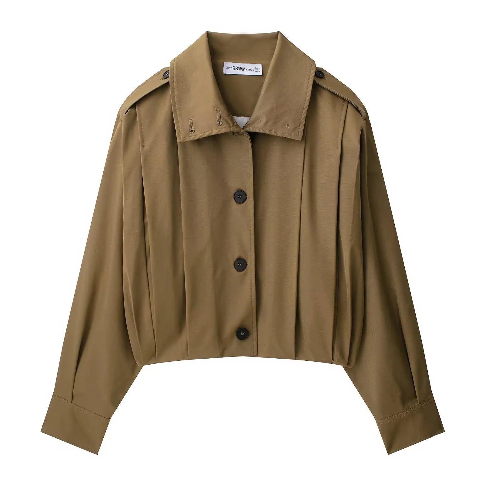 Women's Jacket 2025 New Women's Pleated Jacket Fashionable Hundreds of Women's Tops