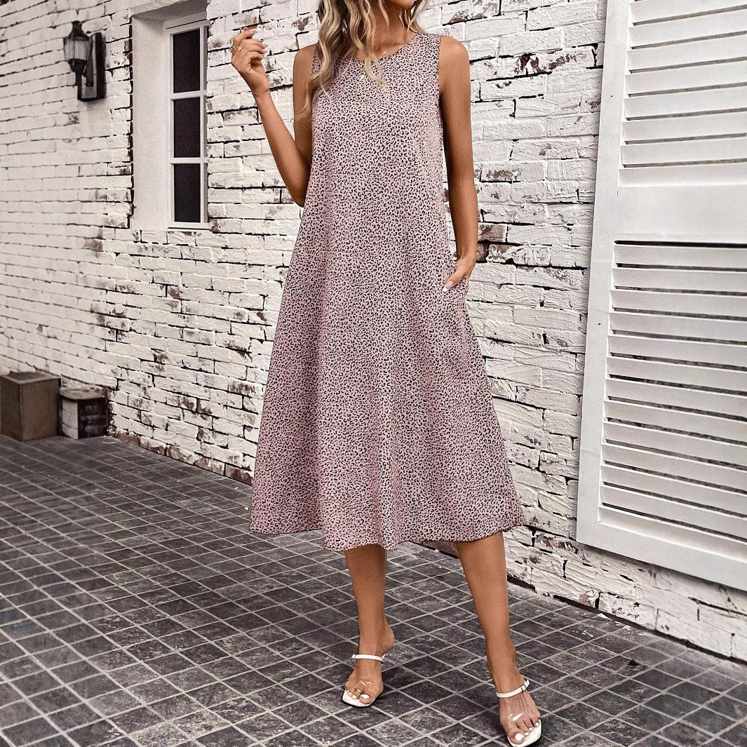 Casual Strap Floral Dress Women