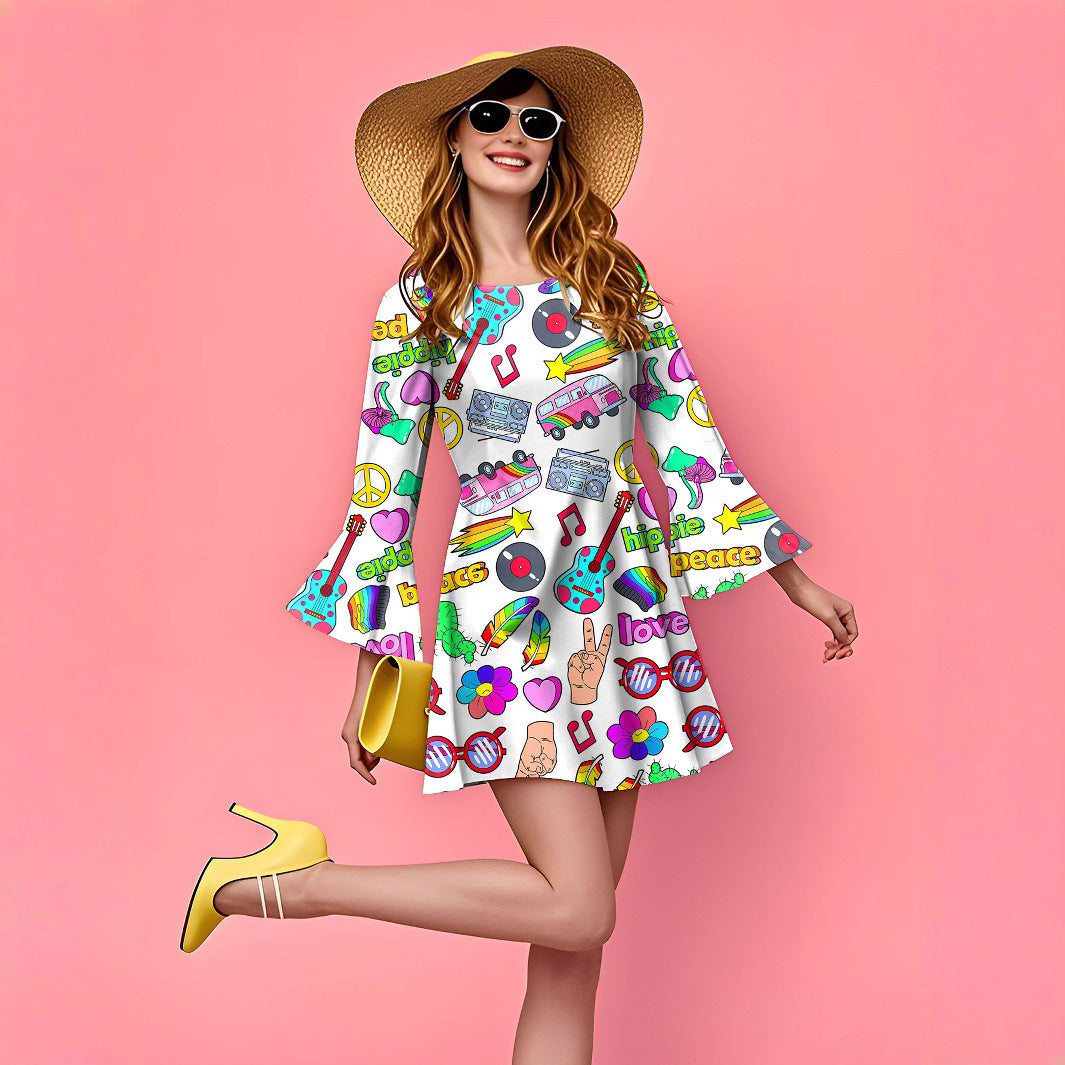 Fashion Casual Sports Dress Women