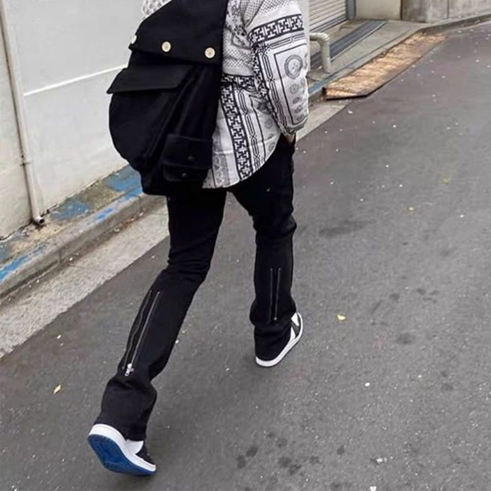 Patchwork pants and jeans