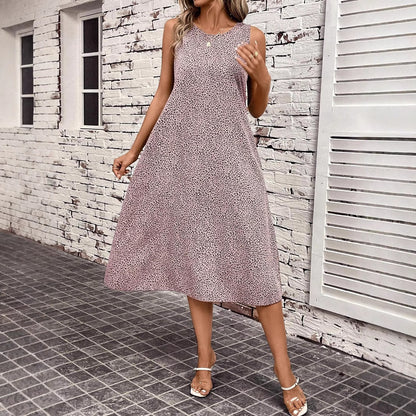 Casual Strap Floral Dress Women