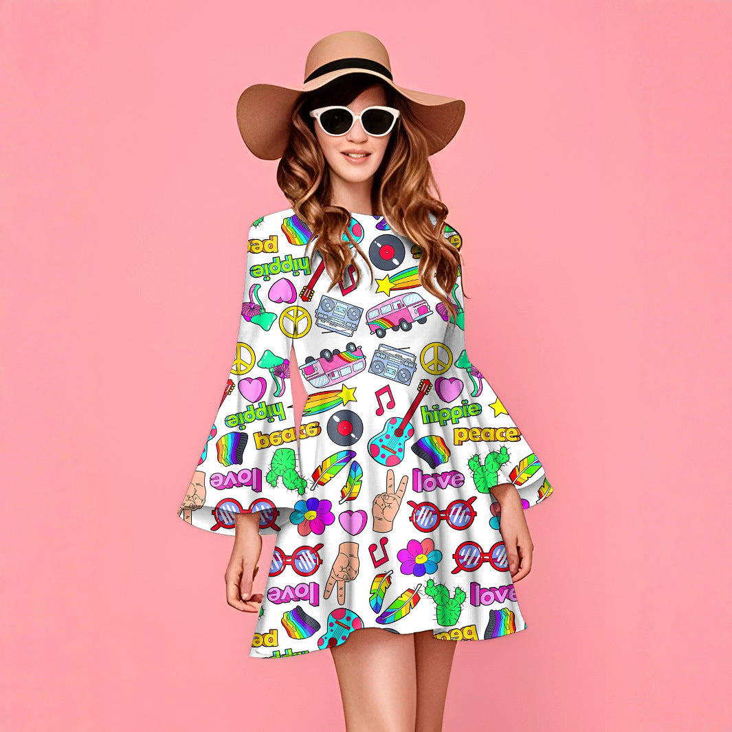 Fashion Casual Sports Dress Women