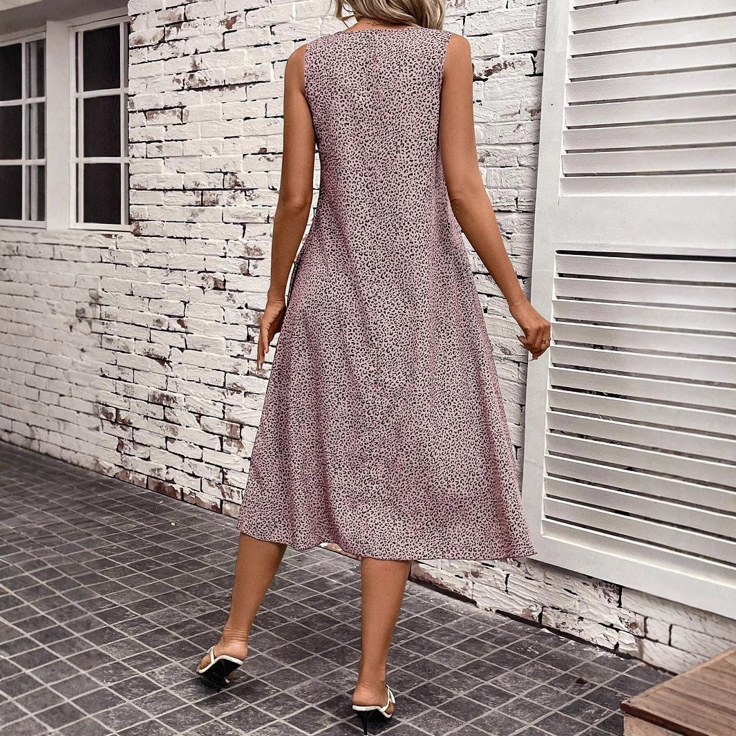 Casual Strap Floral Dress Women