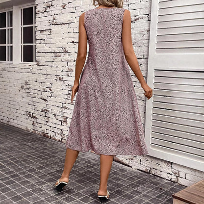 Casual Strap Floral Dress Women