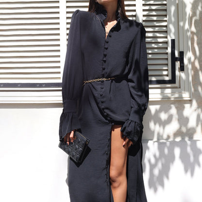 Casual Slit Long Dress Women