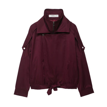 Women's Jacket 2025 New Arrival Casual Fashion Double-Collar Jacket for Women