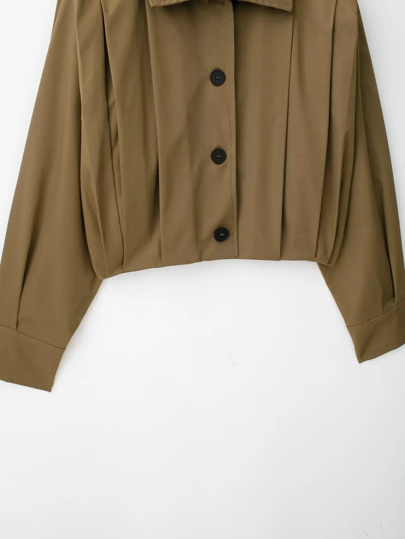 Women's Jacket 2025 New Women's Pleated Jacket Fashionable Hundreds of Women's Tops