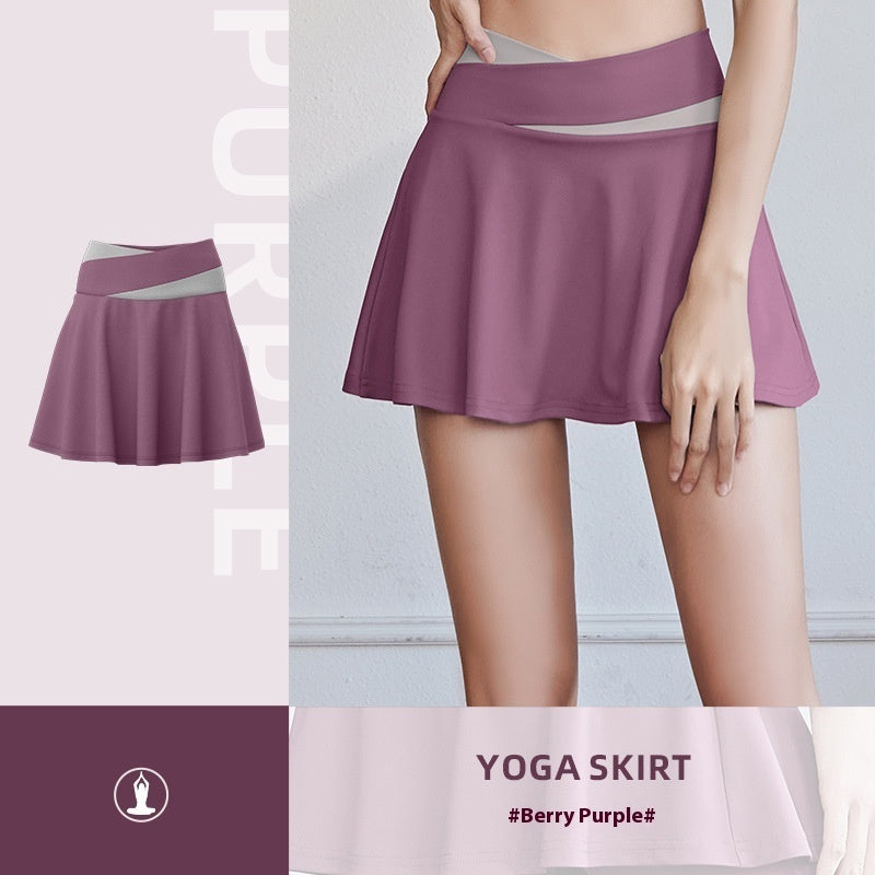 Quick-drying Anti-exposure Running Fitness Fake Skirts