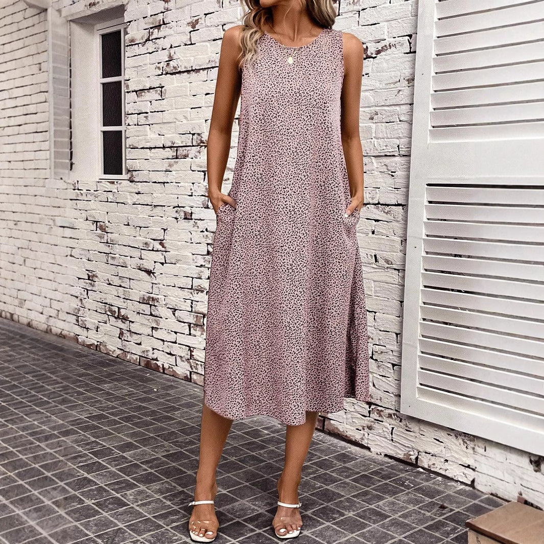 Casual Strap Floral Dress Women